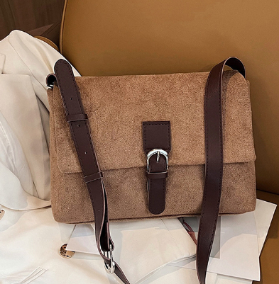 Women's Vintage Nubuck Suede Commuter Bag