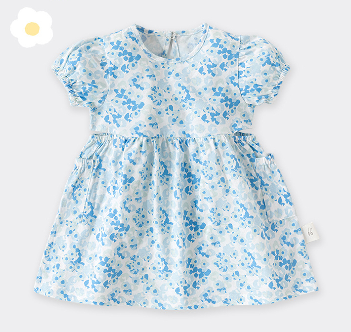 Girls Cut Flower Dress