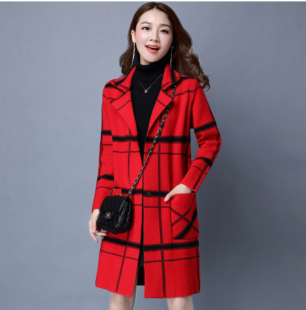 Loose Sweater Coat Image 3