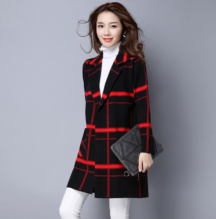 Loose Sweater Coat Image 4