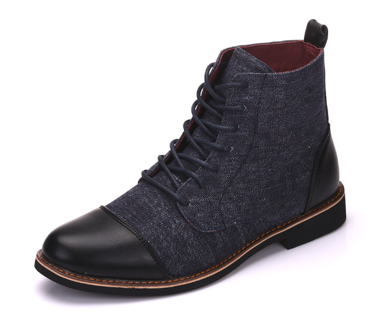 Men's Leather Boots Image 1