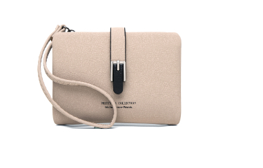 Long Female Wallet in use