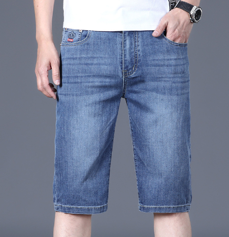Plus Size Urban Trend Men's Summer Stretch Overalls Image 4
