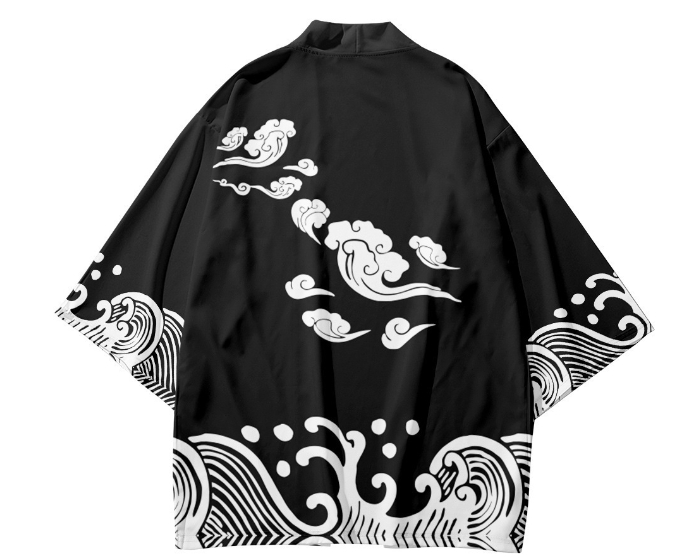 Chinese Fenglong Tuxiangyun Kimono Cardigan 4