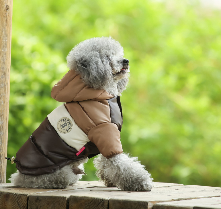 Waterproof dog jacket