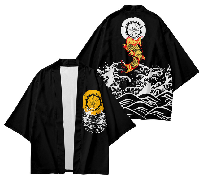 Chinese Fenglong Tuxiangyun Kimono Cardigan 2
