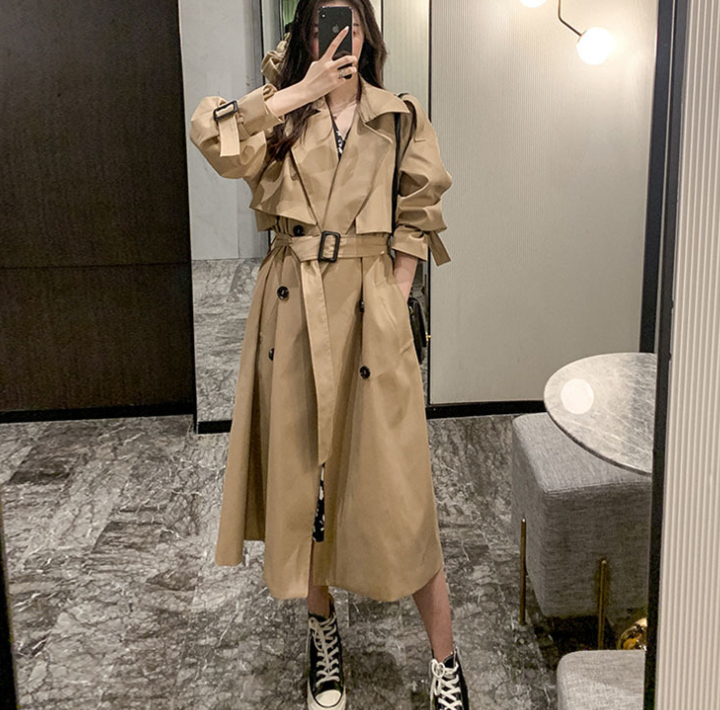 Trendy Trench Coat Image 3