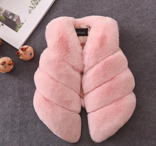 Baby Girl Winter Vest
