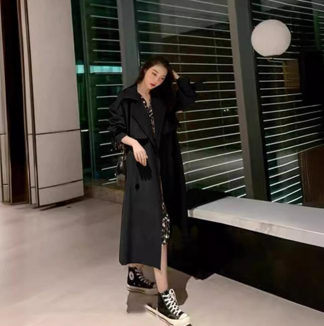 Trendy Trench Coat Image 6