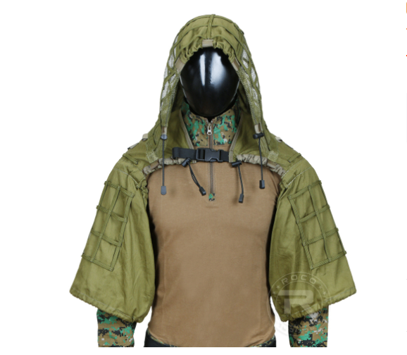 Mesh Breathable Tactical Ghillie Suit image
