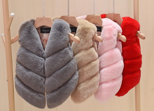 Baby Girl Winter Vest