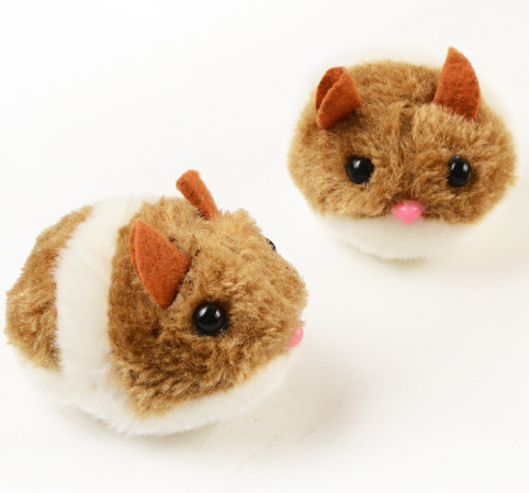 Simulation Mechanical Mouse Toy Brown