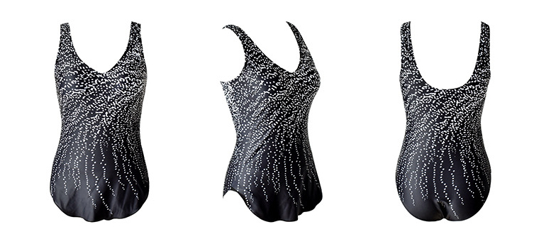 Polka Dot Swimsuit Image 2