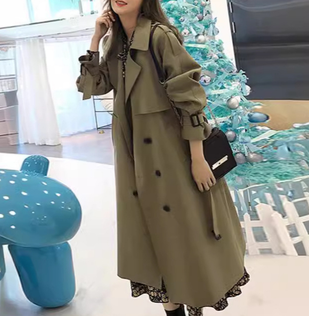 Trendy Trench Coat Image 5