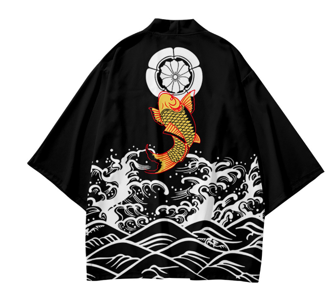 Chinese Fenglong Tuxiangyun Kimono Cardigan 5