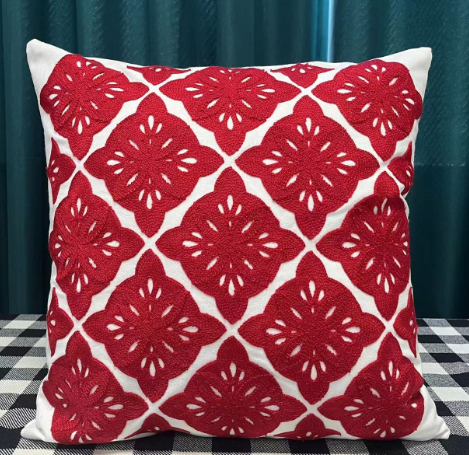 Chenille Jacquard Throw Pillow - Image 5