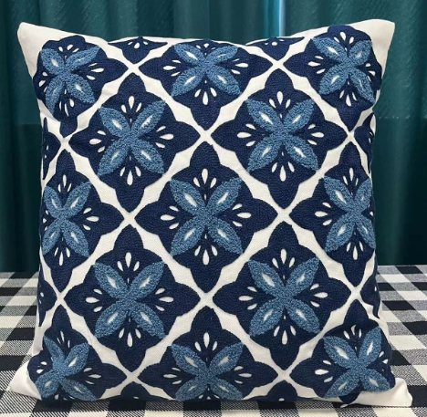 Chenille Jacquard Throw Pillow - Image 2