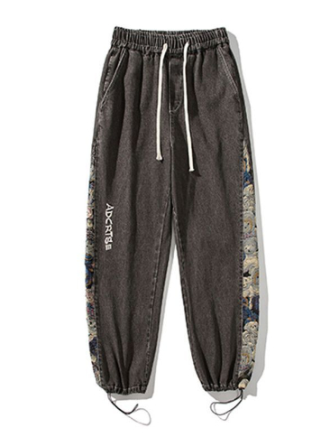 High Street Bear Stitching Jeans - Image 3