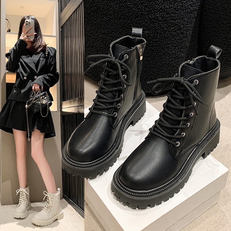 Black Martin Boots