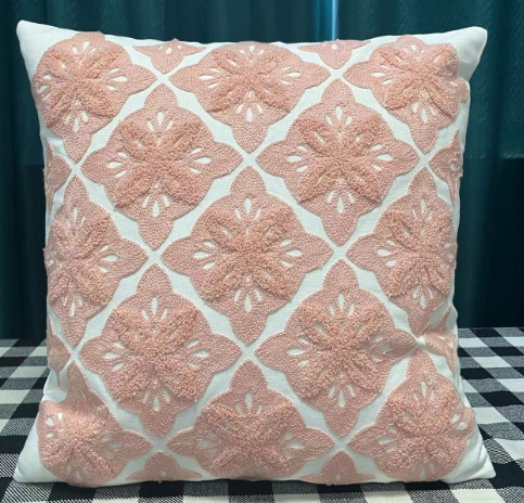Chenille Jacquard Throw Pillow - Image 6