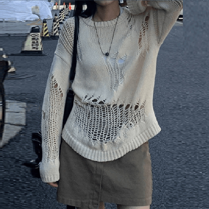 Couple Sweater Close-Up