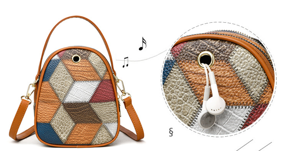 Summer Women's Leather Fashion Travel Backpack 9