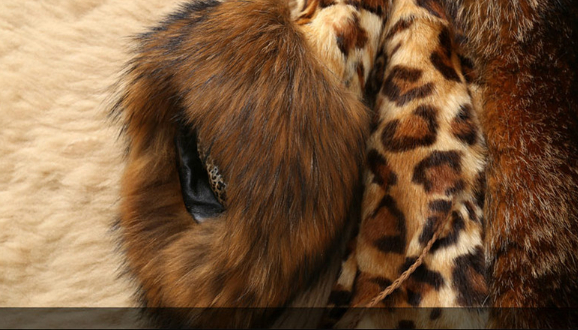 Leopard print coat image 5