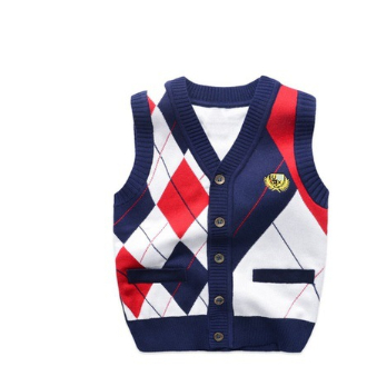 Children's Knitted Vest Style