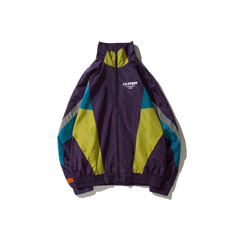 Color Block Jacket Image 3