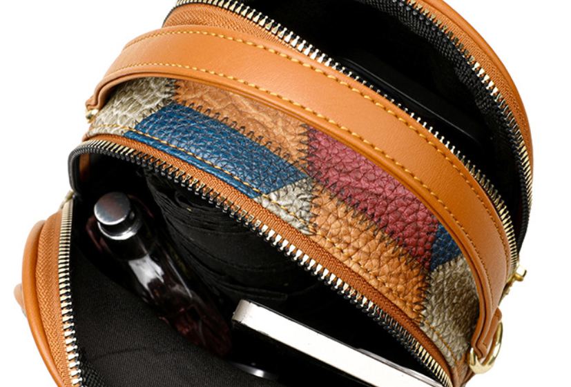 Summer Women's Leather Fashion Travel Backpack 8