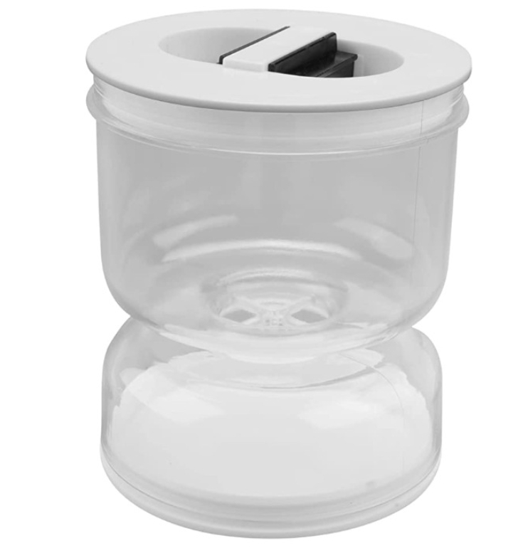Pickle Container Wet And Dry Separation Olive Jar Leakproof Pickle Jar with Strainer Reusable Pickle Container for Food Storage