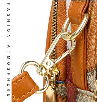 Summer Women's Leather Fashion Travel Backpack 6