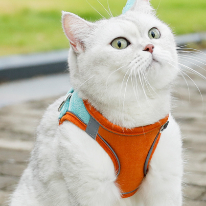 Anti Escape Reflective Cat Harness Leash 4