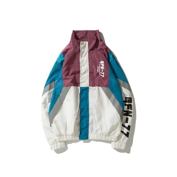 Color Block Jacket Image 4