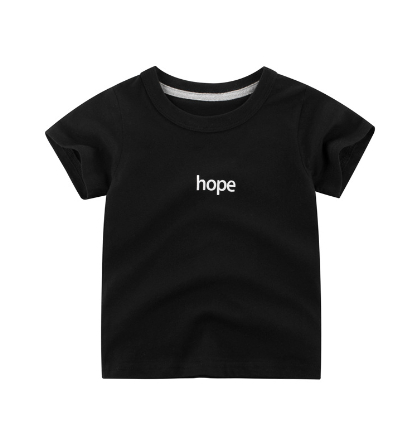 Summer Baby Girls Short Sleeved Cotton T-shirt - Variation 1