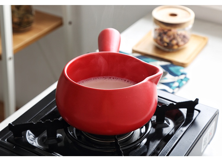Cooking with Milk Pot