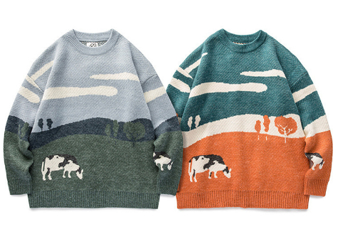 Men's Round Neck Sweater