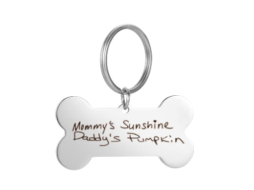 Gold Personalized Dog ID Tag