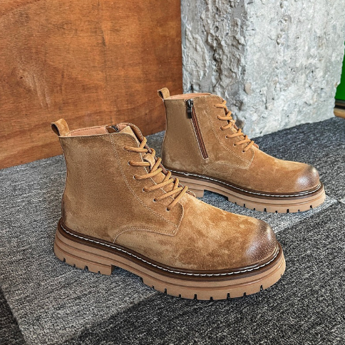 El Capo Leather Boots - Color Example