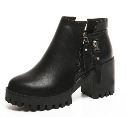 Chunky Heel Boots