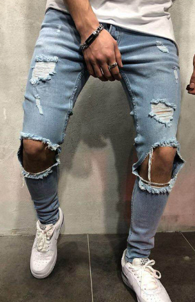 Men's Big Brooch Pants