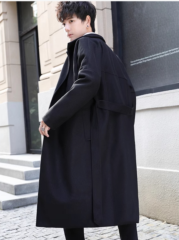 Woolen Trench Coat Image 2
