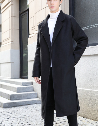 Woolen Trench Coat Image 5