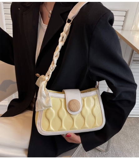 Ladies Fashion Candy Color Rhombus Shoulder Bag