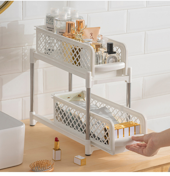 Bathroom Kitchen Storage Rack Detail View