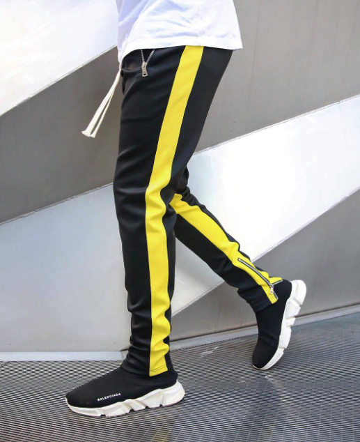 Men's jeans stripes - Image 4
