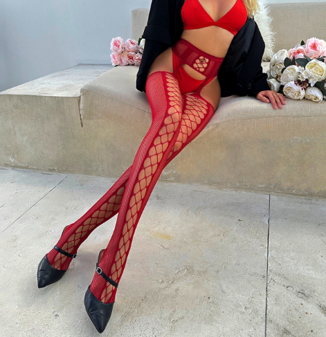 Black Fishnet Stockings