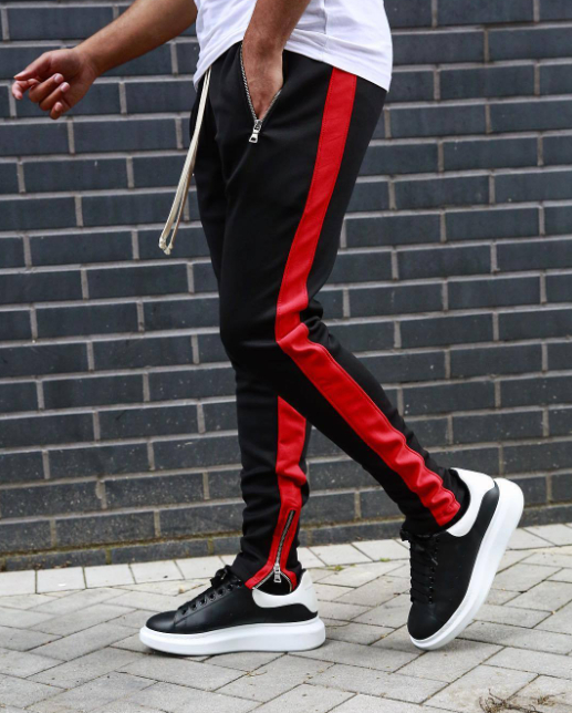 Men's jeans stripes - Image 3