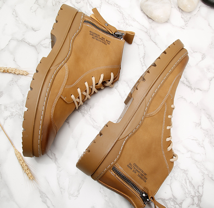 High-top tooling men's boots - Image 6