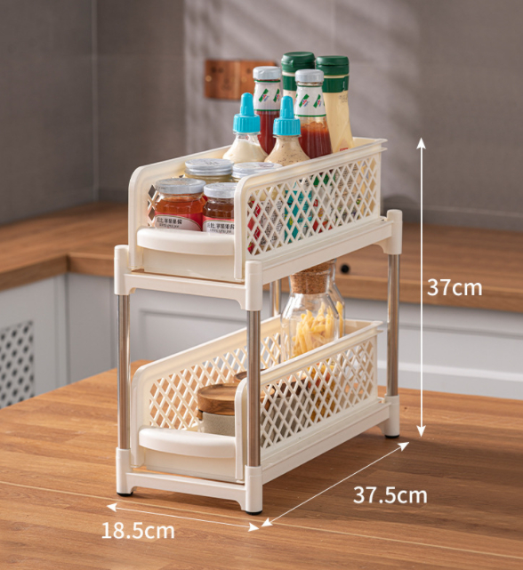 Bathroom Kitchen Storage Rack in Use